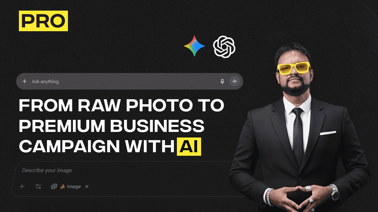 From Raw Photo to Premium Business Campaign With AI